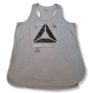 Reebok Top Size 1X Women's Plus Size Racer Back Tank Top Elite Limitless Fitness